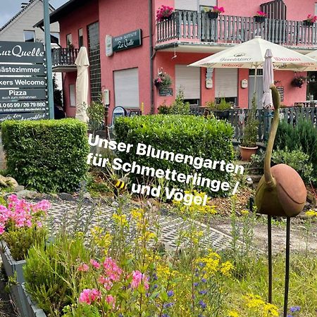 Pension Zur Quelle Deudesfeld Exteriör bild