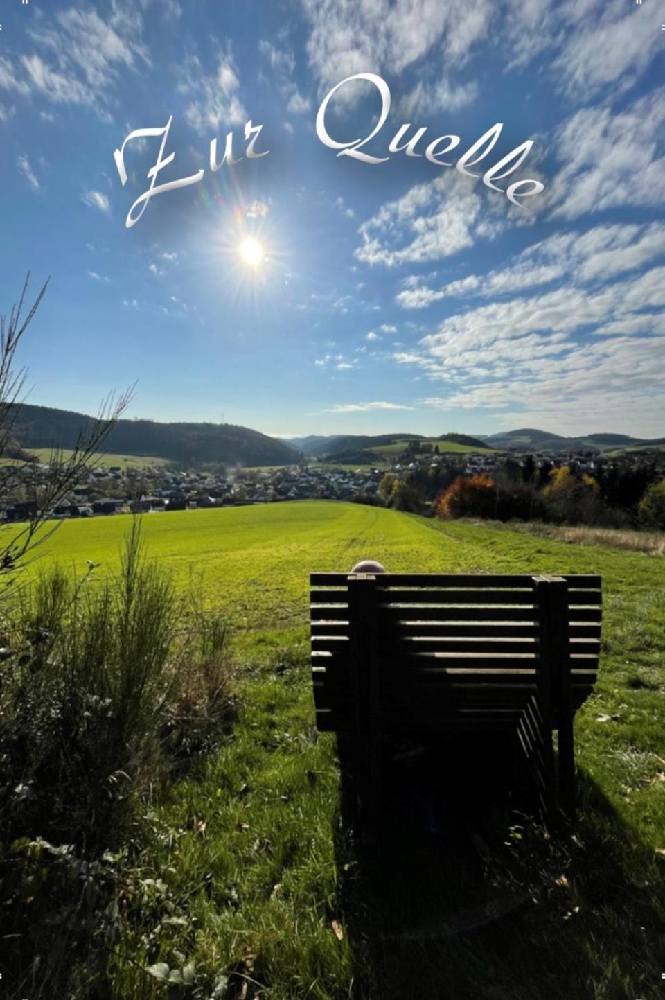 Pension Zur Quelle Deudesfeld Exteriör bild
