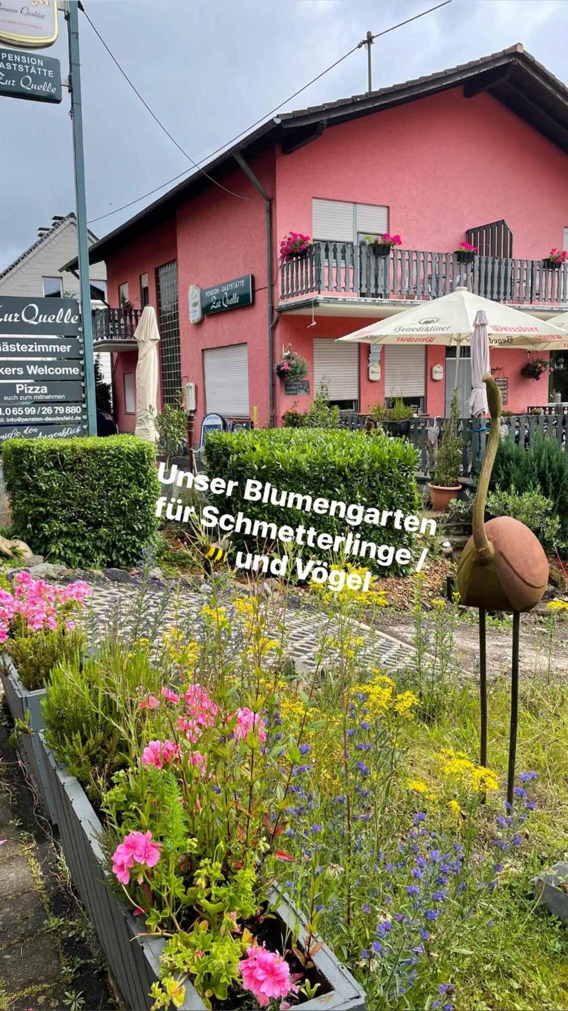 Pension Zur Quelle Deudesfeld Exteriör bild